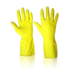 GLOVES HOUSEHOLD YELLOW S-XL