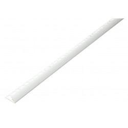 PVC TILE EDGE WHITE